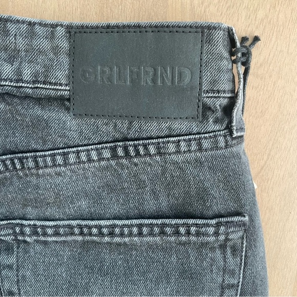 GRLFRND Karolina High Rise Straight Crop Black Jeans - Picture 8 of 12